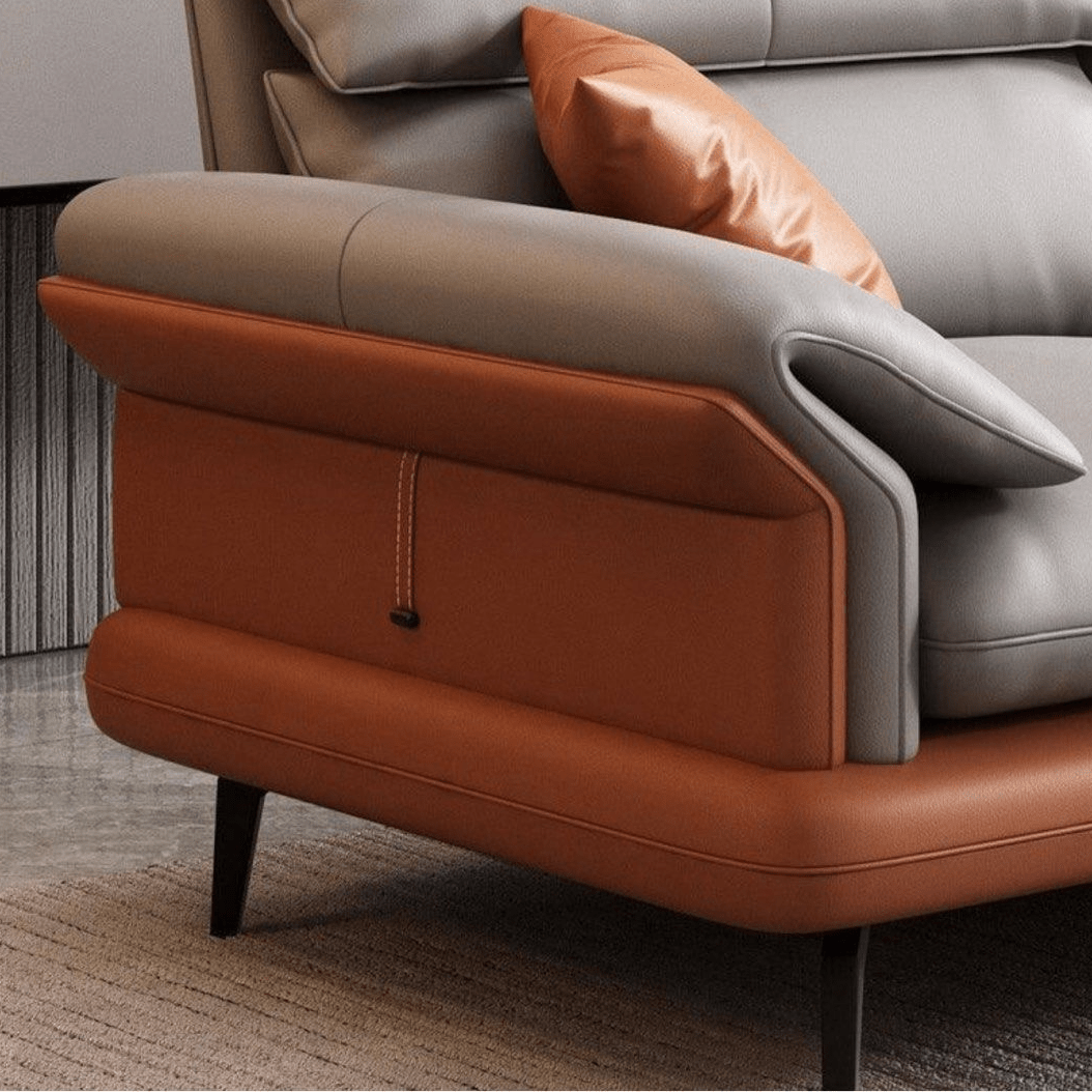 Avio Genuine Leather Sofa - Exclusivia