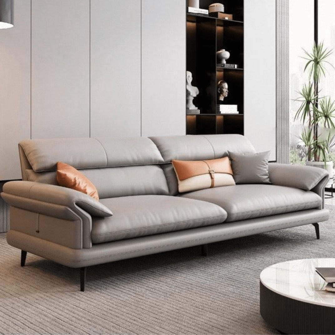 Avio Genuine Leather Sofa - Exclusivia