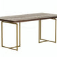 AYLIFFE Rustic Herringbone Dining Table - Exclusivia