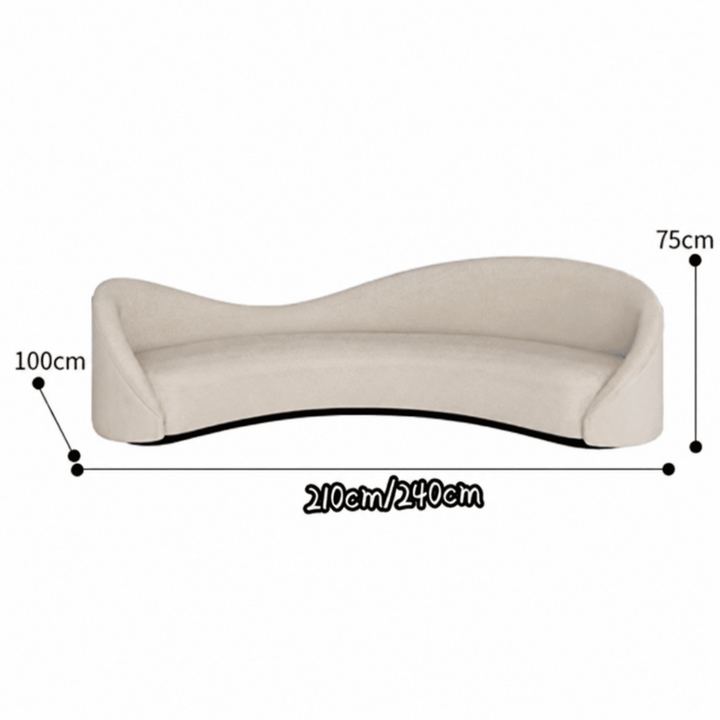 AYUMI Japandi Leather Sofa - Exclusivia
