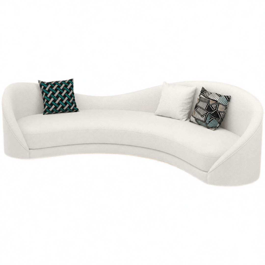 AYUMI Japandi Leather Sofa - Exclusivia