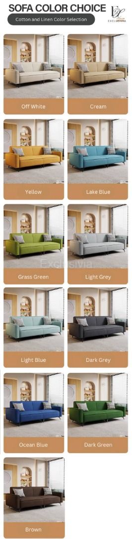 BANBRICK Modern Leathaire Sofa - Exclusivia