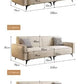 BANBRICK Modern Leathaire Sofa - Exclusivia