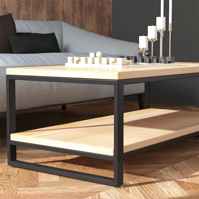 Barrow Minimalist Solid Wood Coffee Table - Exclusivia