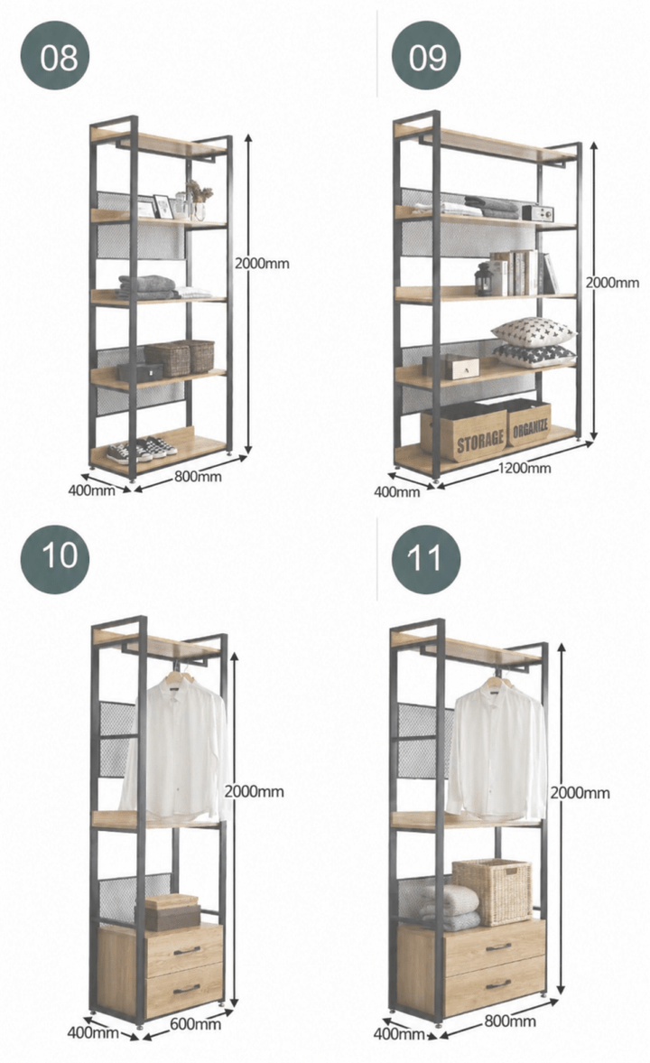 Bastian Modern Wardrobe - Exclusivia