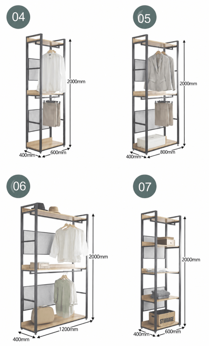 Bastian Modern Wardrobe - Exclusivia