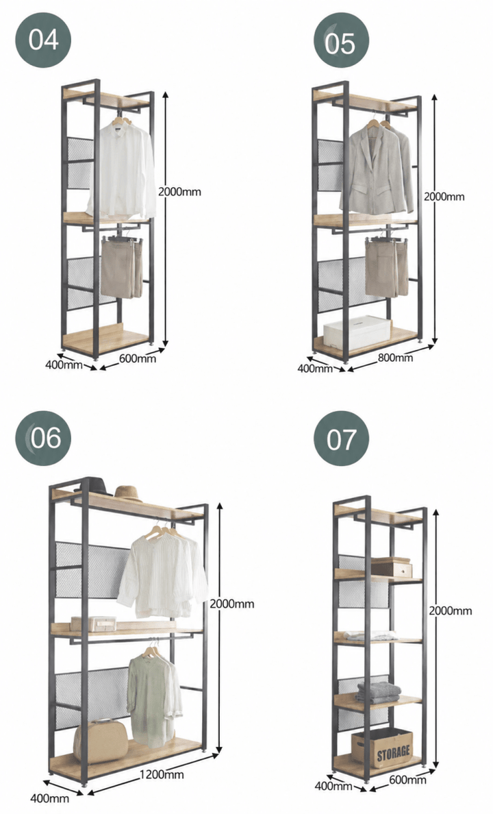 Bastian Modern Wardrobe - Exclusivia
