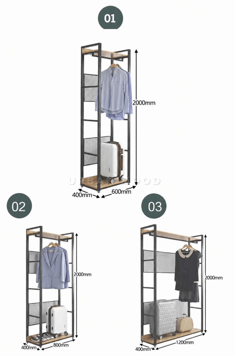 Bastian Modern Wardrobe - Exclusivia