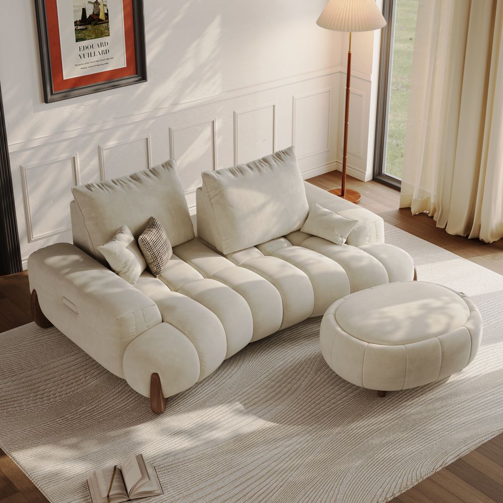 Arlo – Deep Lounge Mid-Century Sofa