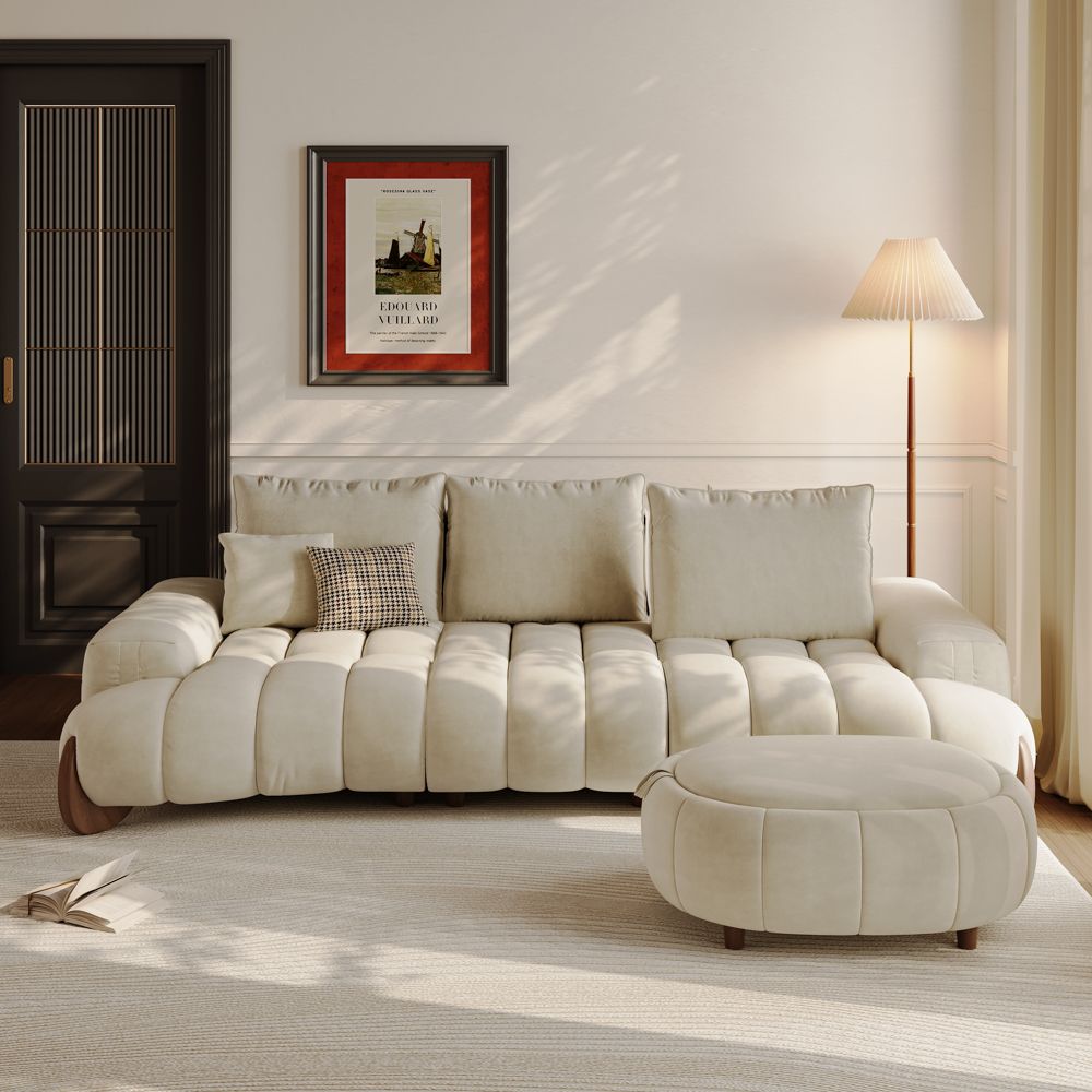 Arlo – Deep Lounge Mid-Century Sofa