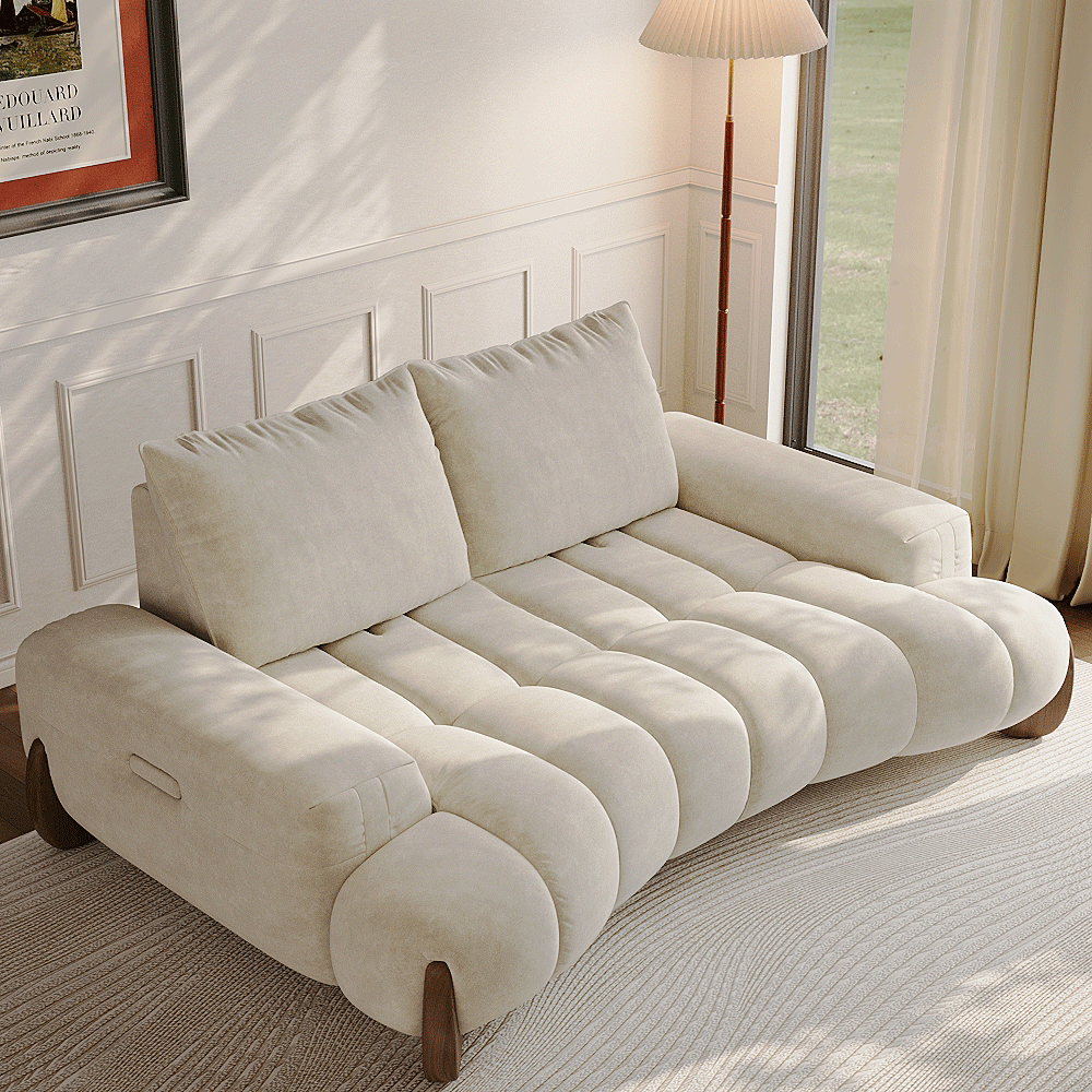 Arlo – Deep Lounge Mid-Century Sofa