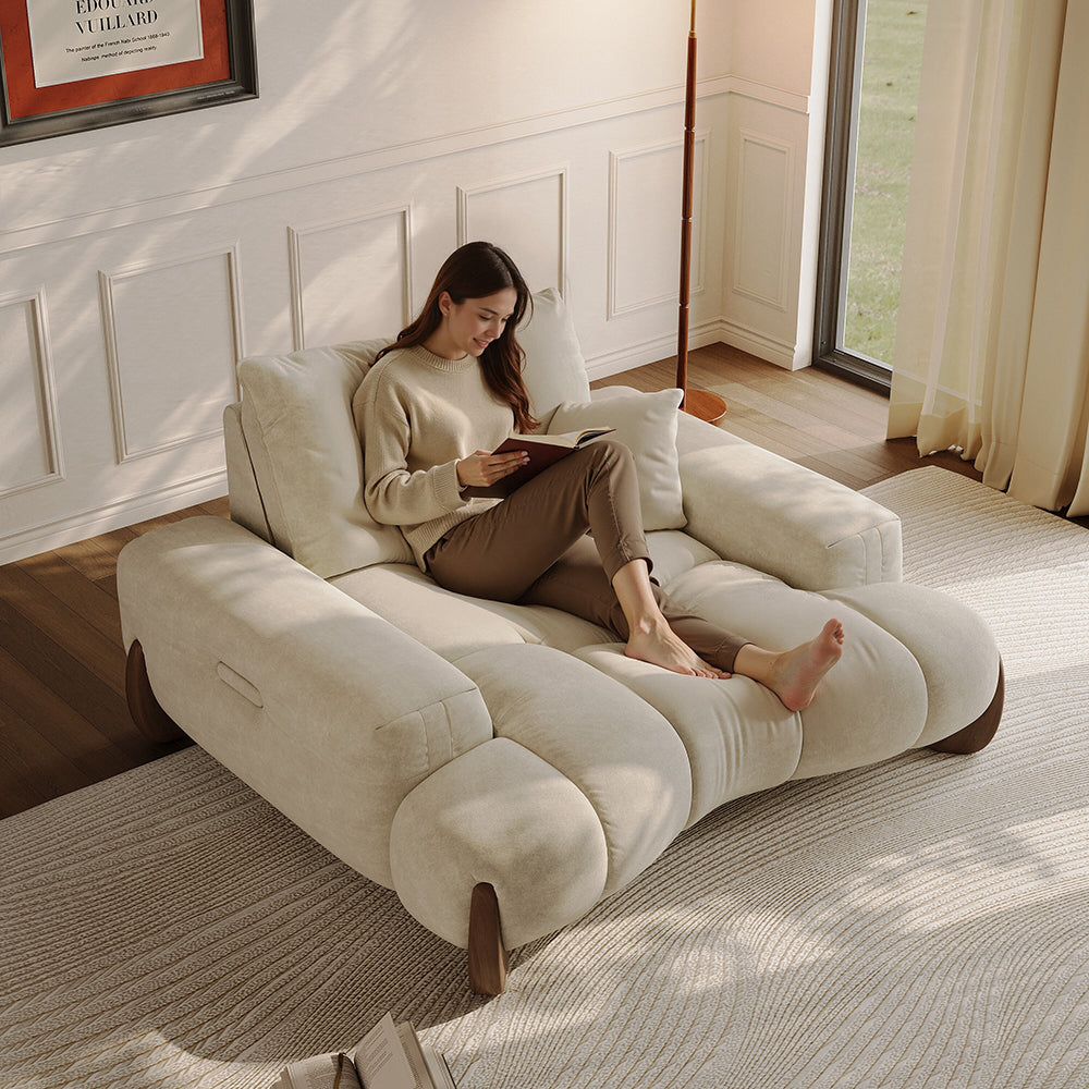 Arlo – Deep Lounge Mid-Century Sofa