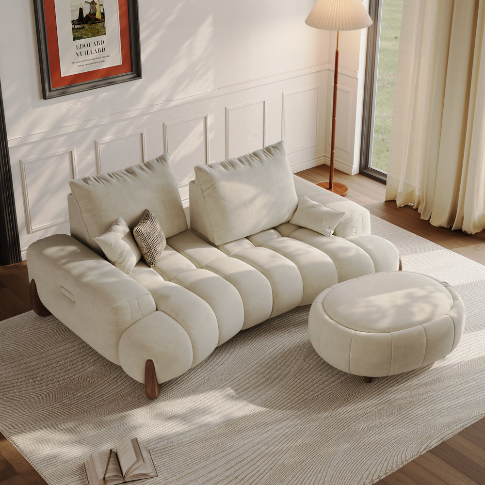 Arlo – Deep Lounge Mid-Century Sofa