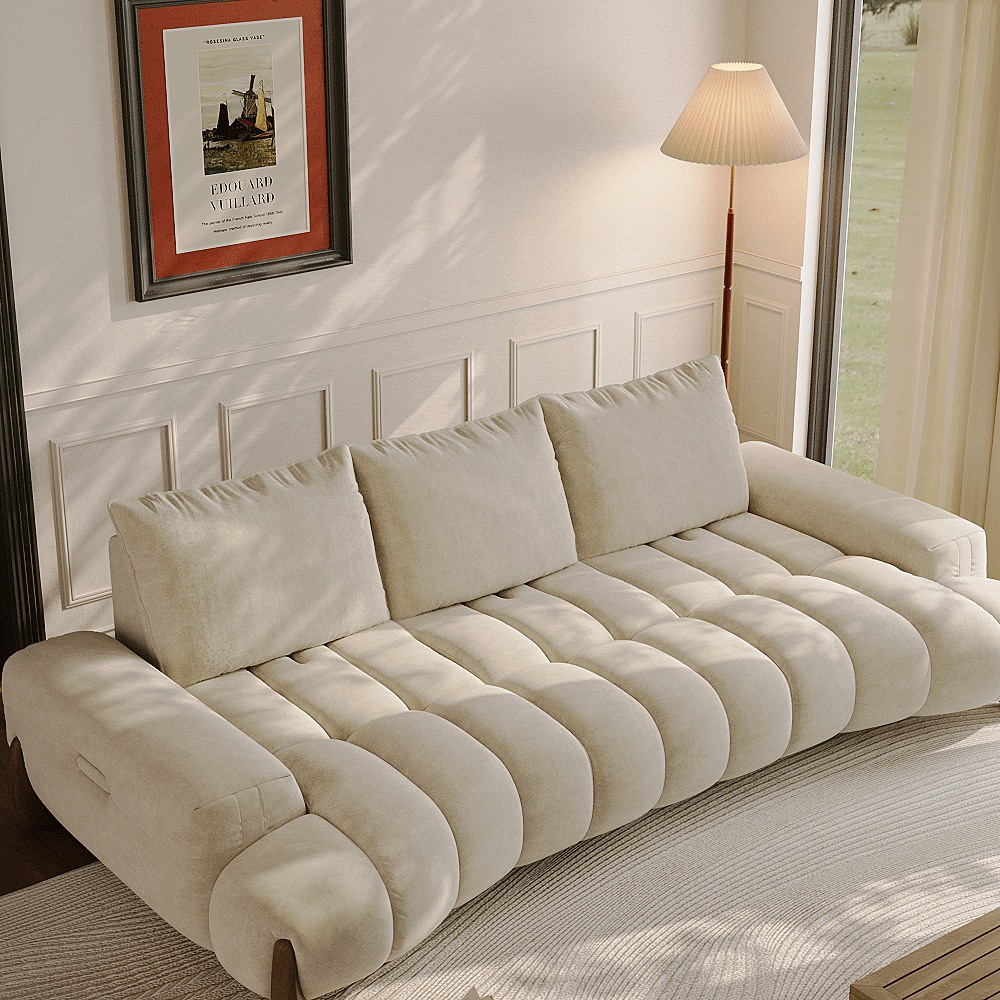Arlo – Deep Lounge Mid-Century Sofa