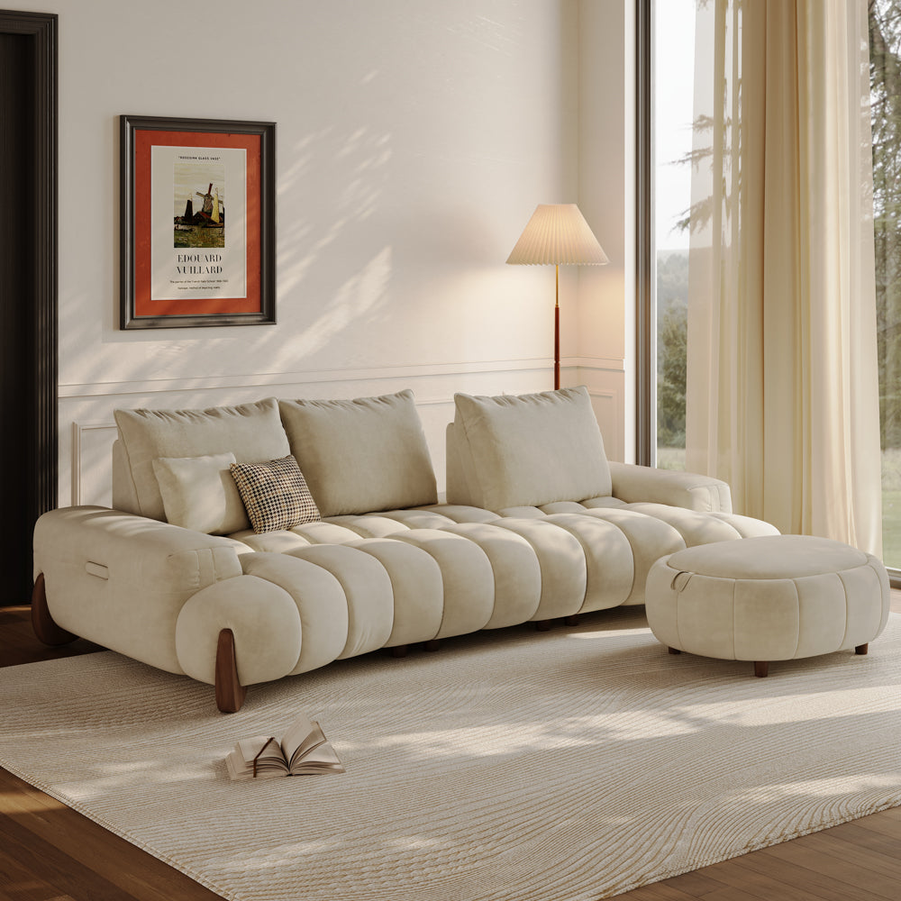 Arlo – Deep Lounge Mid-Century Sofa