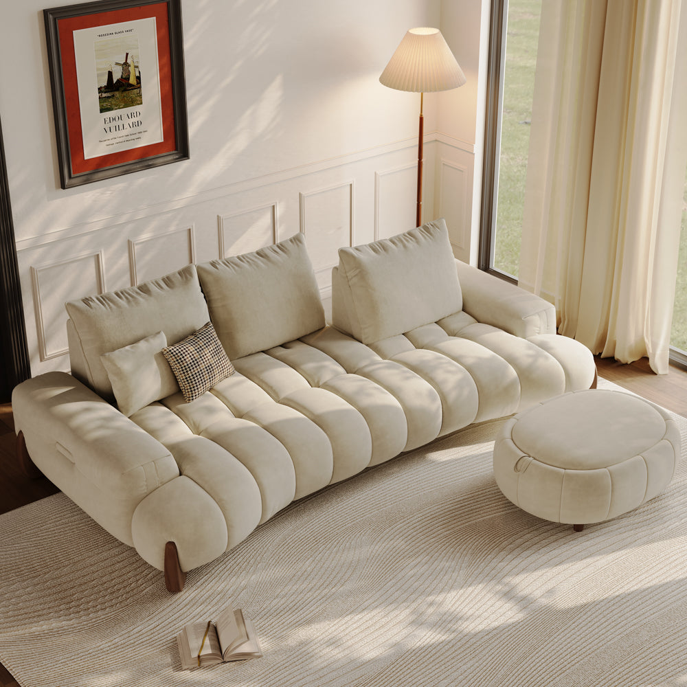 Arlo – Deep Lounge Mid-Century Sofa