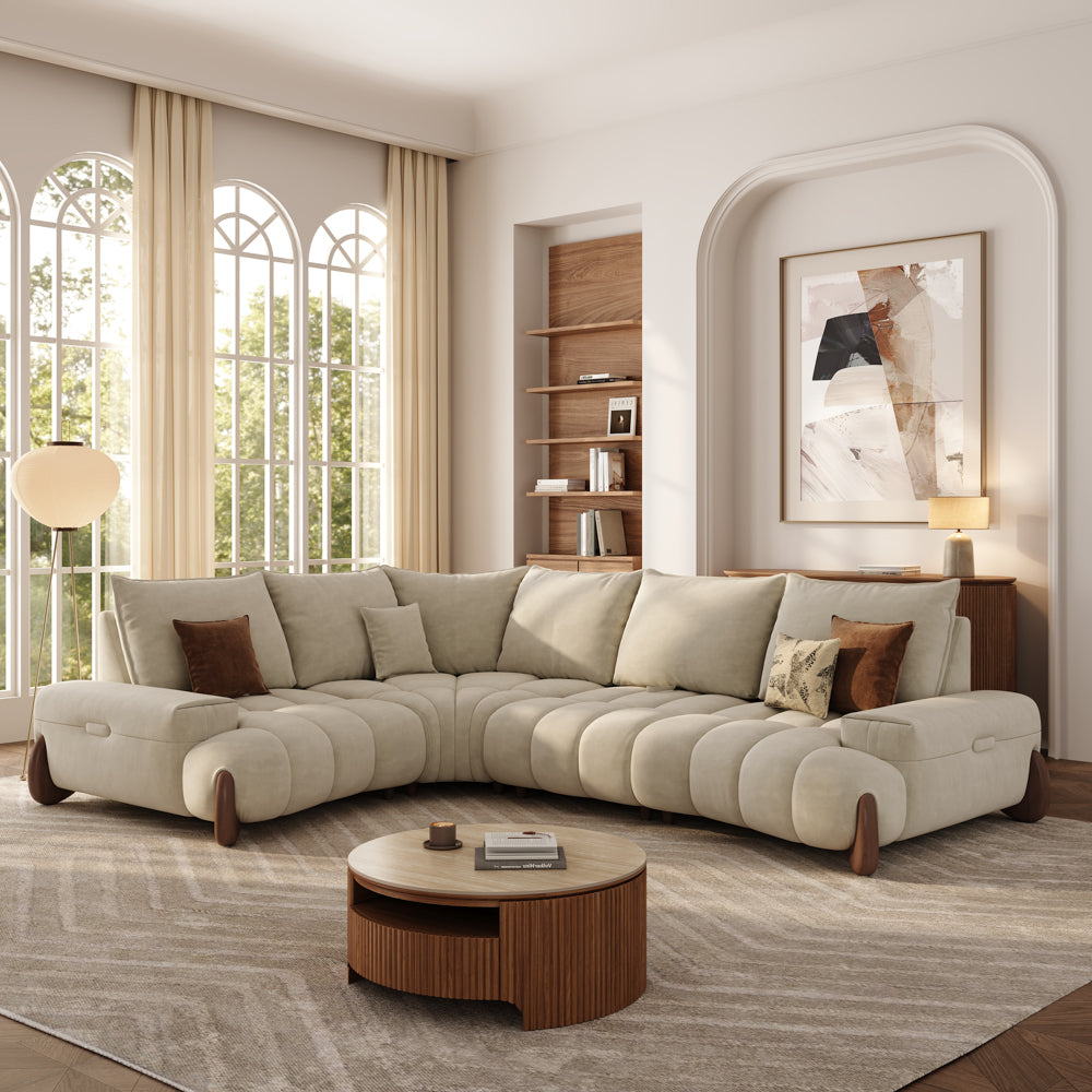 Arlo – Deep Lounge Mid-Century Sofa
