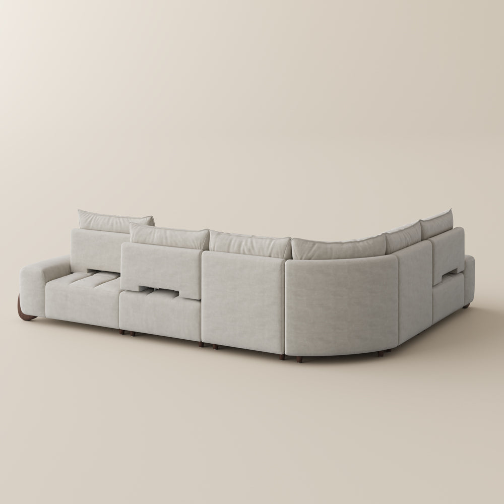 Arlo – Deep Lounge Mid-Century Sofa