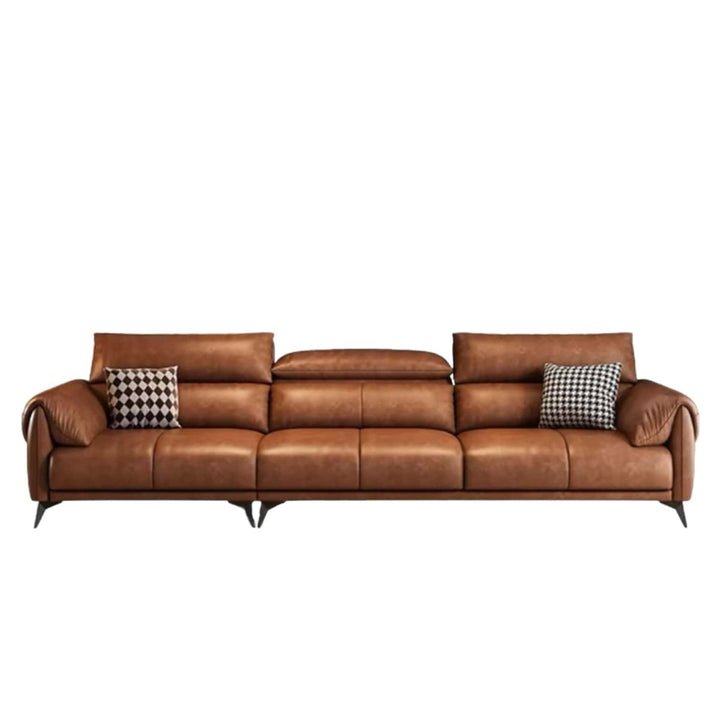 Bellamy Leather Sectional Sofa - Exclusivia