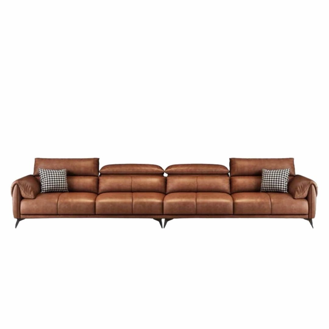 Bellamy Leather Sectional Sofa - Exclusivia