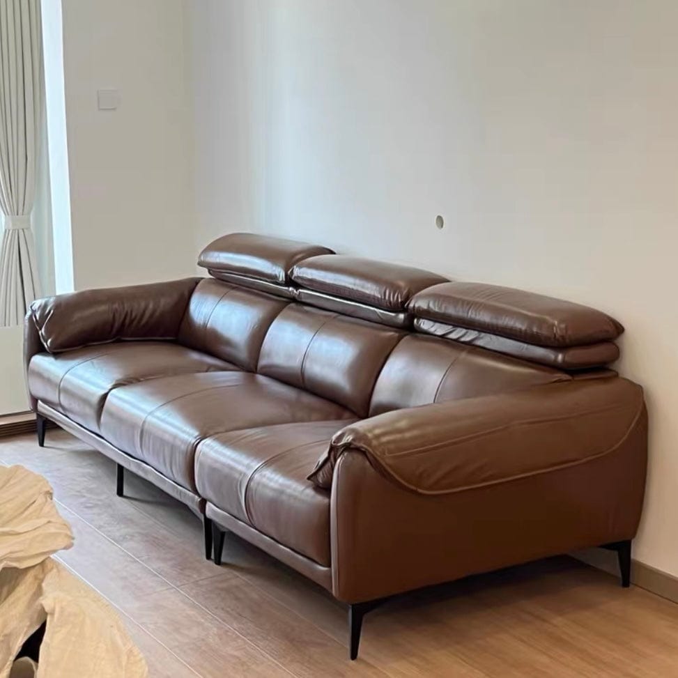 Bellamy Leather Sectional Sofa - Exclusivia
