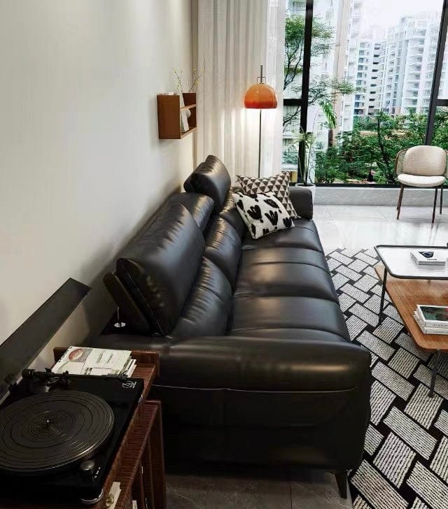 Bellamy Leather Sectional Sofa - Exclusivia