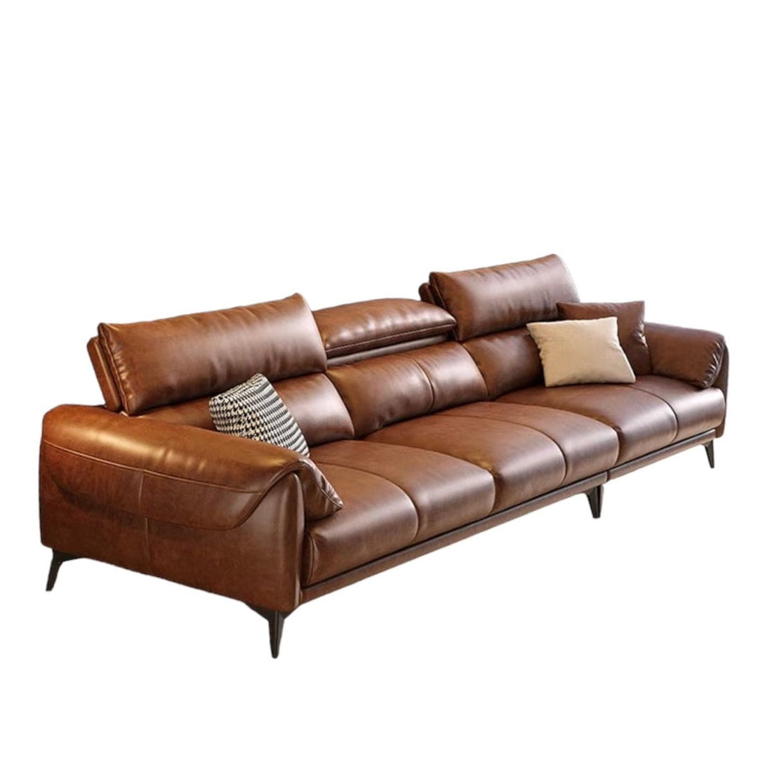 Bellamy Leather Sectional Sofa - Exclusivia