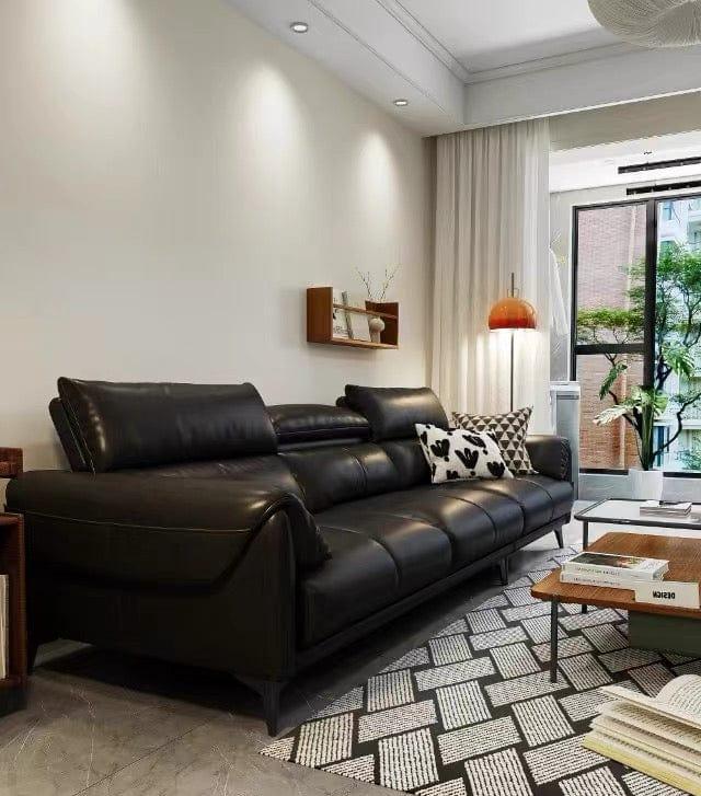 Bellamy Leather Sectional Sofa - Exclusivia