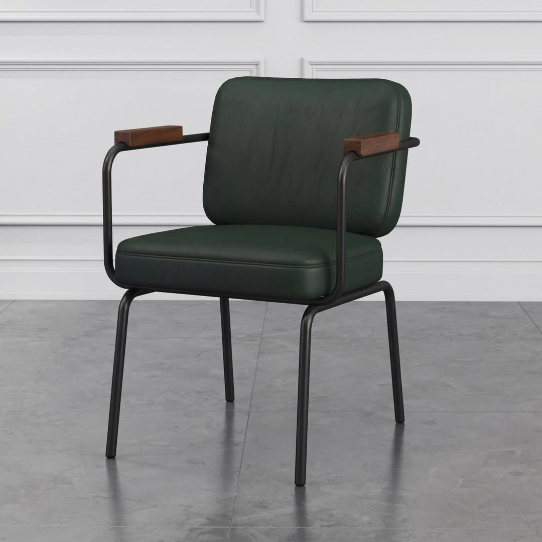 Bently Leather Studio Chair - Exclusivia
