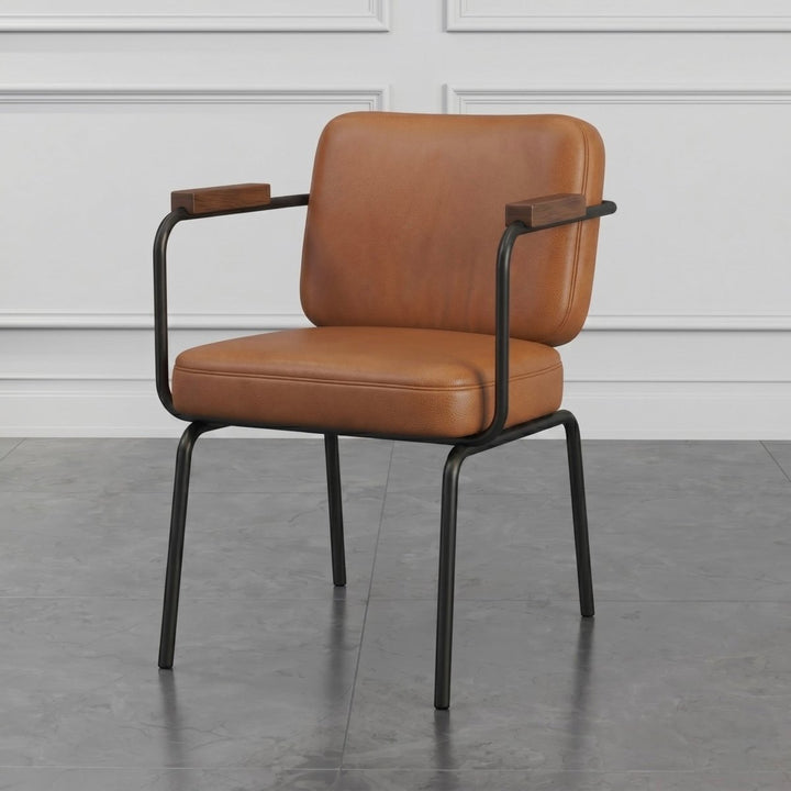 Bently Leather Studio Chair - Exclusivia