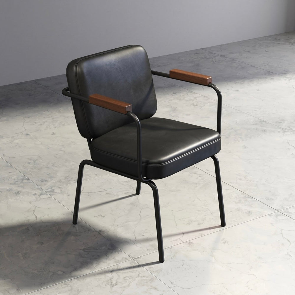 Bently Leather Studio Chair - Exclusivia
