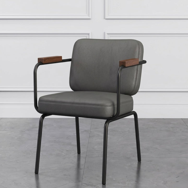 Bently Leather Studio Chair - Exclusivia