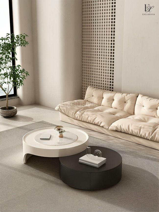 BIRLE Modern TV Console & Coffee Table - Exclusivia