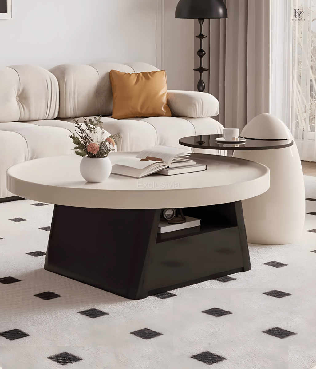 BITTIN Japandi TV Console & Coffee Table - Exclusivia