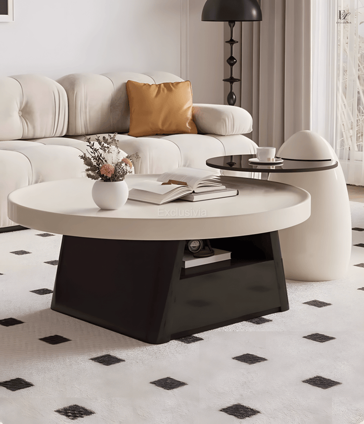 BITTIN Japandi TV Console & Coffee Table - Exclusivia