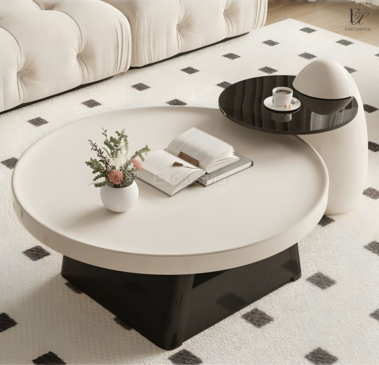 BITTIN Japandi TV Console & Coffee Table - Exclusivia