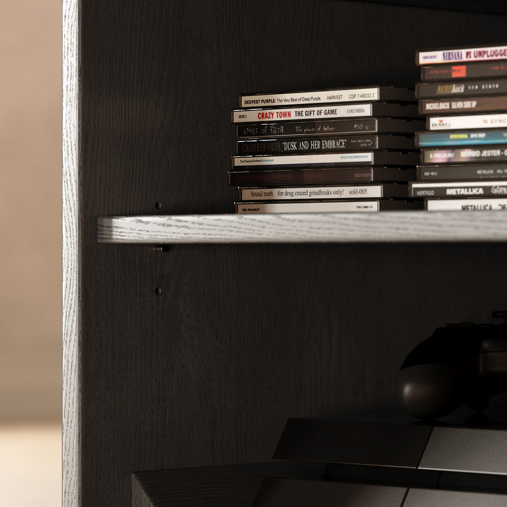 Valmere Mid-Century Fluted Media Console