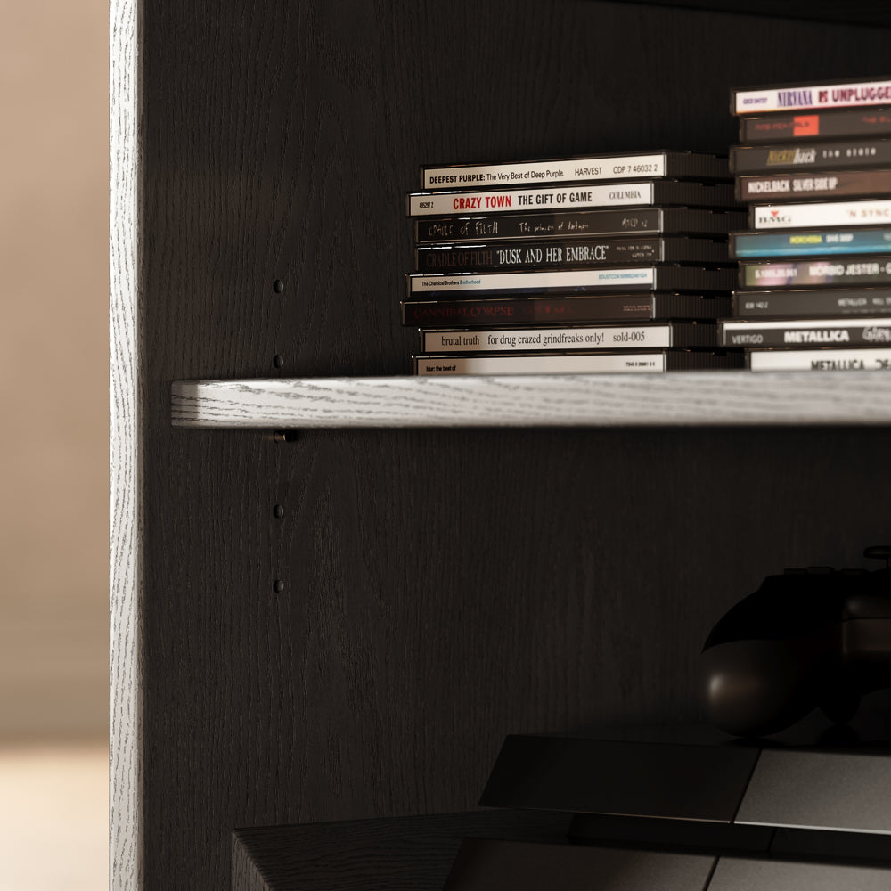 Valmere Mid-Century Fluted Media Console