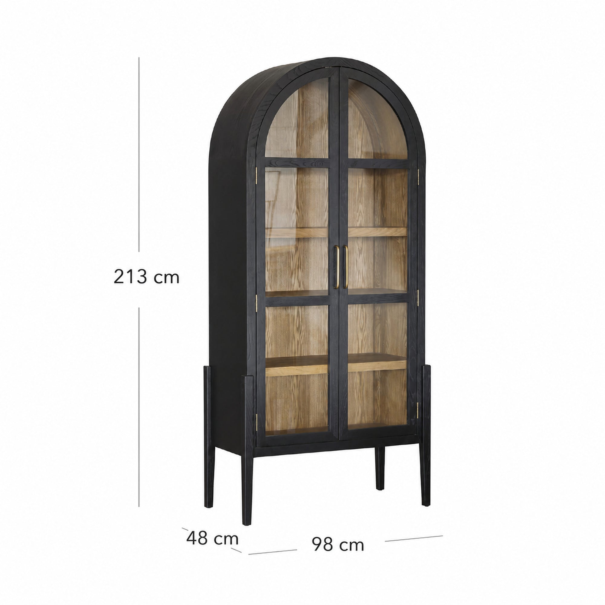 Arden Tall Arch Cabinet Shelf
