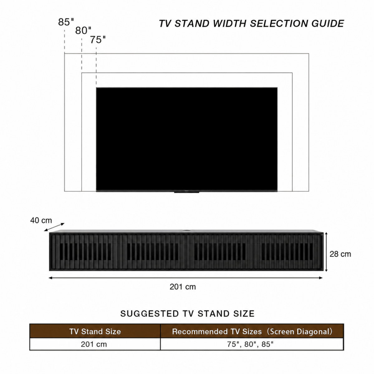 Aeolus Mid-Century Media Console - Exclusivia