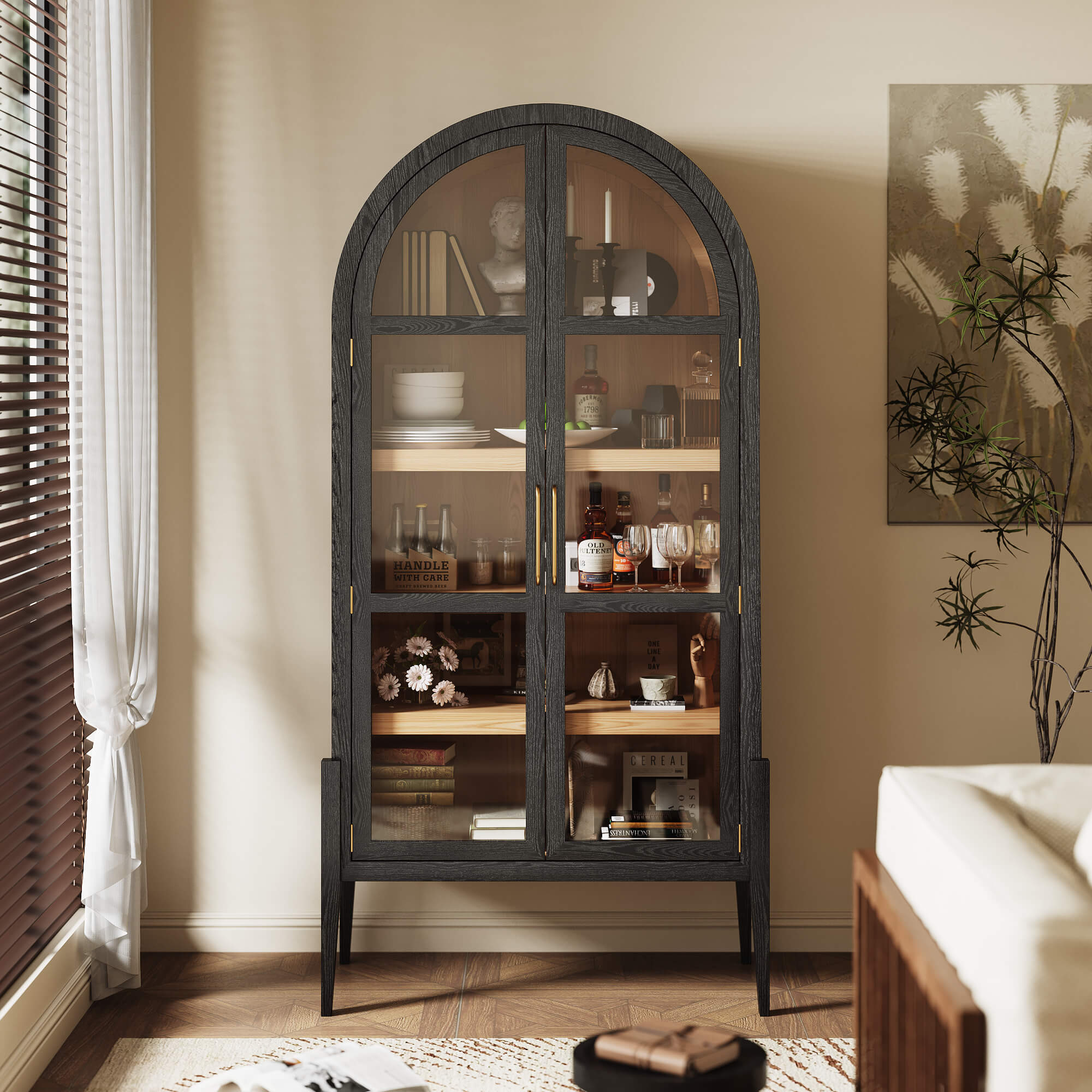 Arden Tall Arch Cabinet