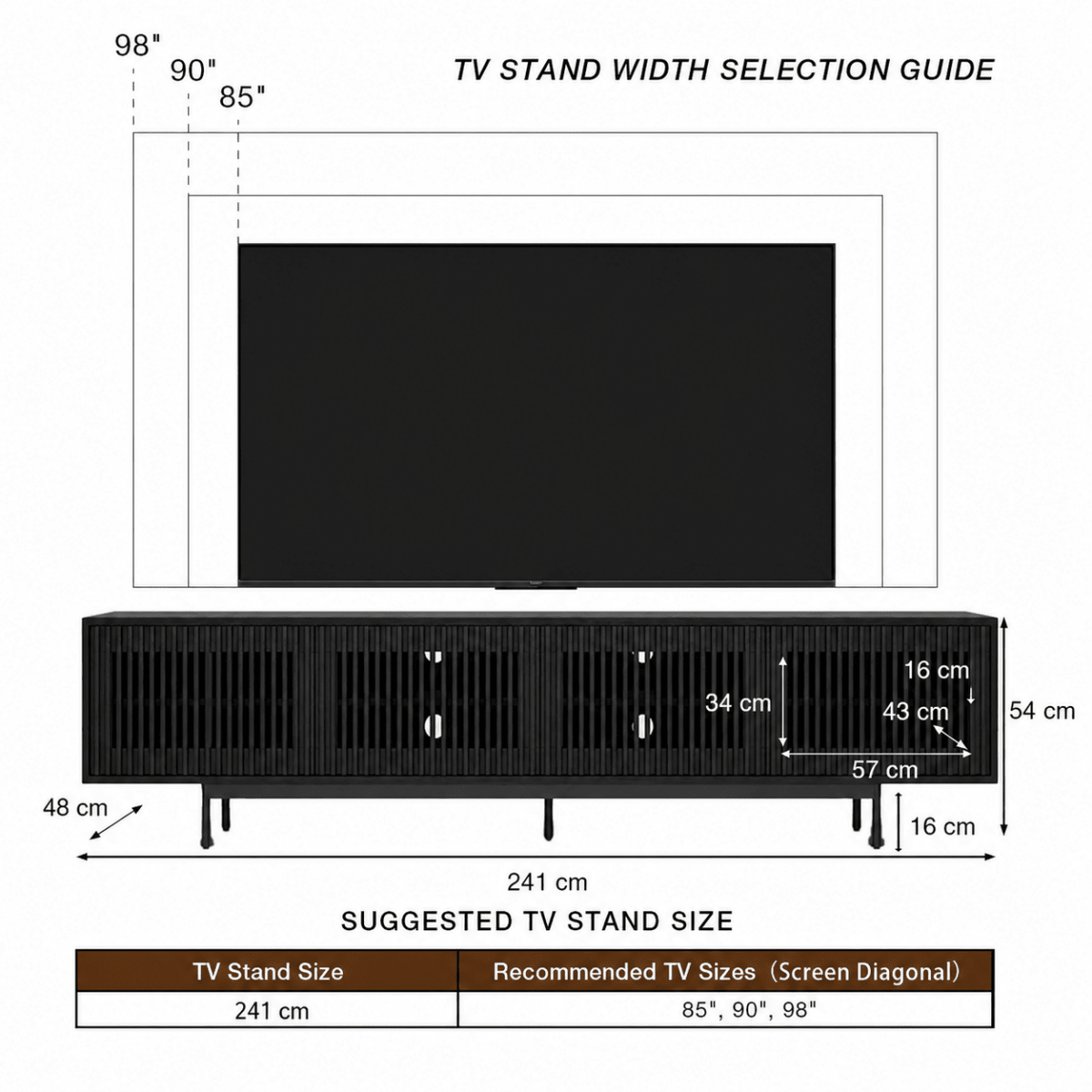 Aeolus Mid-Century Media Console - Exclusivia