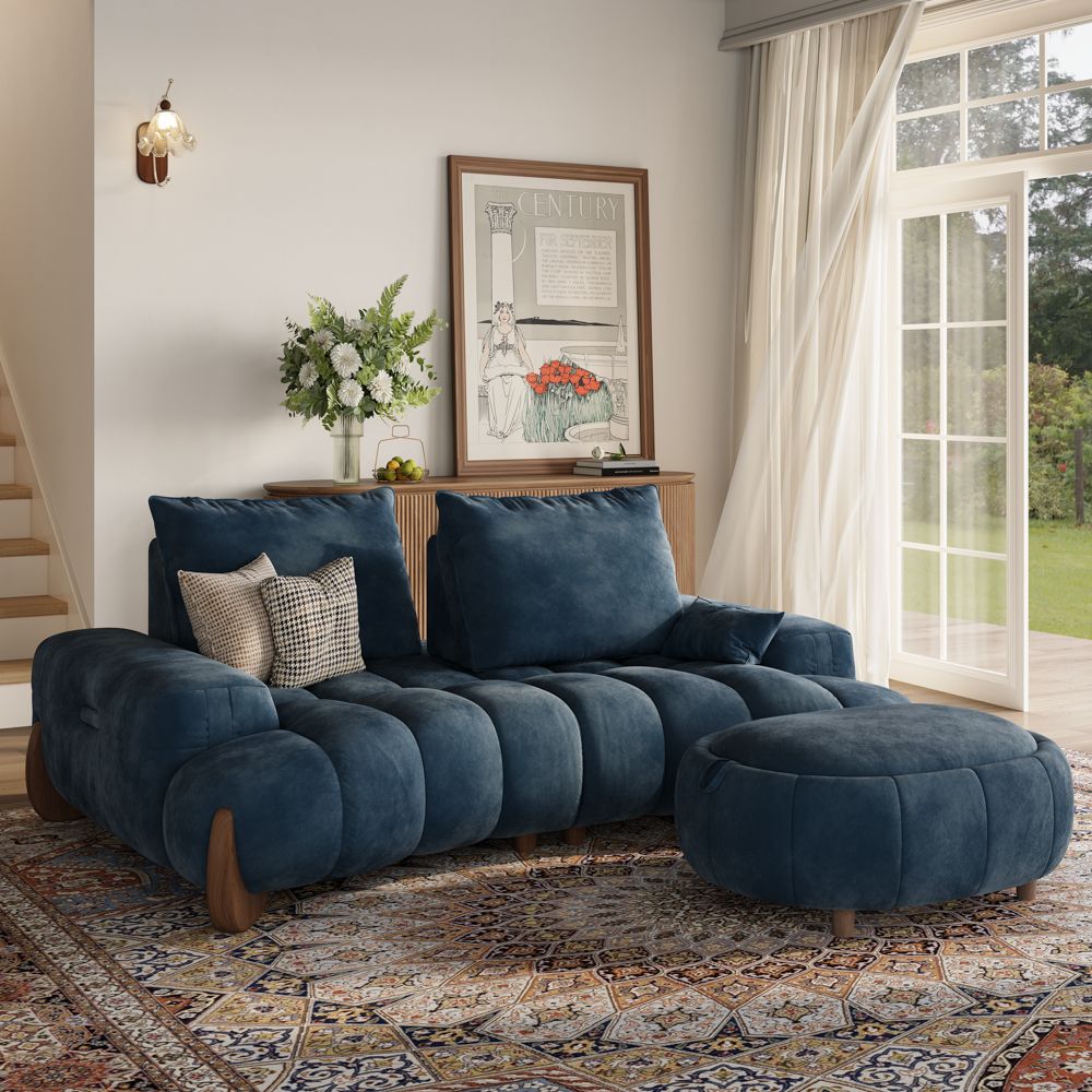 Arlo – Deep Lounge Mid-Century Sofa