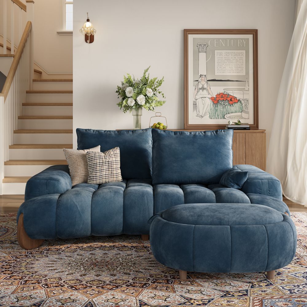 Arlo – Deep Lounge Mid-Century Sofa