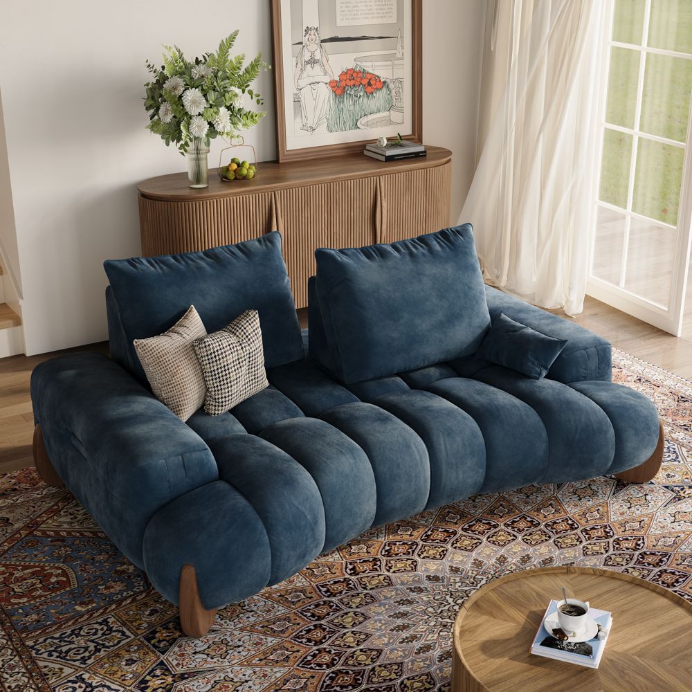 Arlo – Deep Lounge Mid-Century Sofa