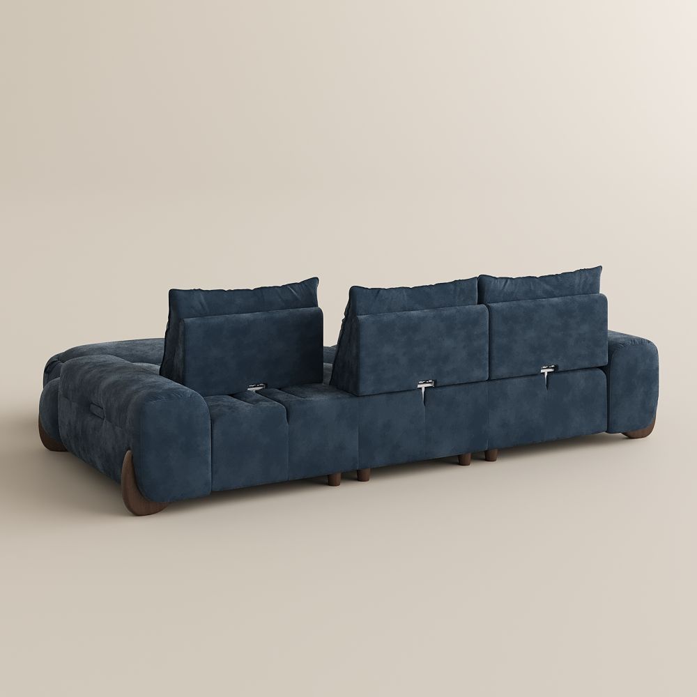 Arlo – Deep Lounge Mid-Century Sofa