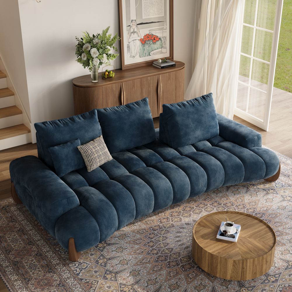 Arlo – Deep Lounge Mid-Century Sofa