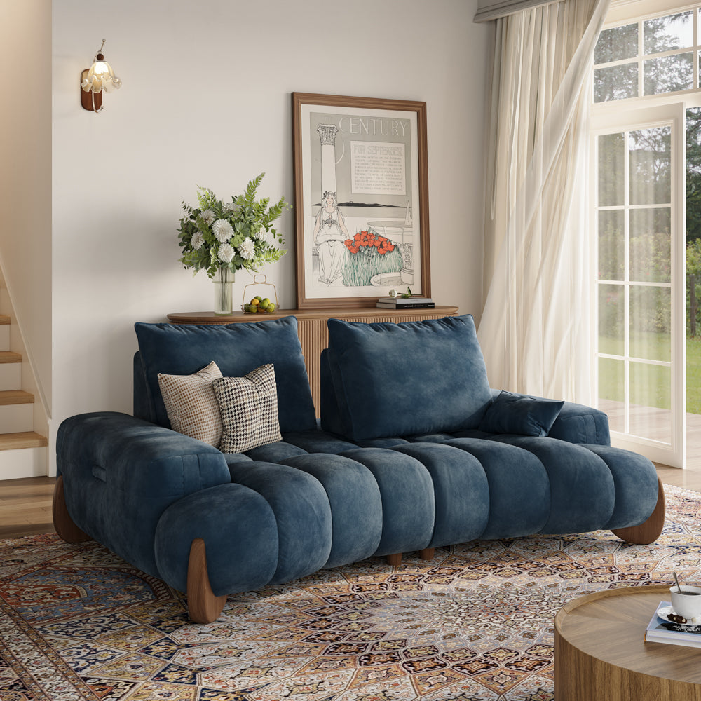 Arlo – Deep Lounge Mid-Century Sofa