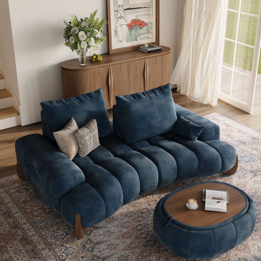 Arlo – Deep Lounge Mid-Century Sofa
