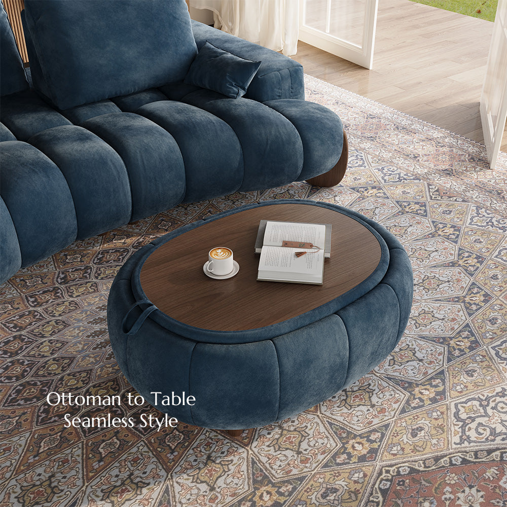 Arlo – Deep Lounge Mid-Century Sofa